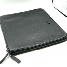 Funda para portátil Gucci de lona color negro