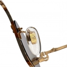 GG Gucci sunglasses with gold metal frame