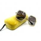Gucci sunglasses golden metal