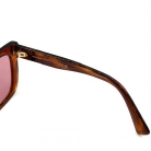 MIU MIU SUNGLASSES BROWN PINK LENS