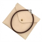 Bulgari leather choker