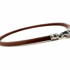 Bulgari leather choker