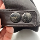 Hermès leather cap