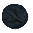 Cappello di tela nera Prada