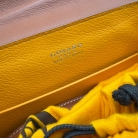 Goyard Saïgon cuero marron y canvas Goyardine negro