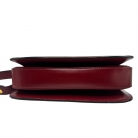 Gucci 1955 Horsebit pelle rossa e tela GG