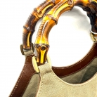 Gucci Bamboo Canvas Beige