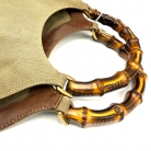 Gucci Bamboo Canvas Beige