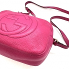 Gucci Soho Disco pink leather crossbody bag