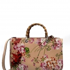 Gucci Flora Bamboo Shopper
