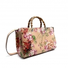Gucci Flora Bamboo Shopper