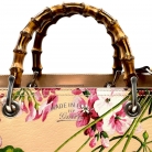 Gucci Flora Bamboo Shopper