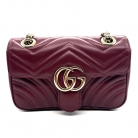 Borsa Gucci GG Marmont Borgogna