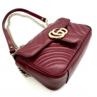 Borsa Gucci GG Marmont Borgogna