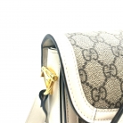 gucci horsebit 1955 in monogramma e pelle beige