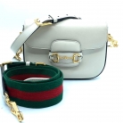 gucci horsebit 1955 mini cuero beige