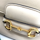 gucci horsebit 1955 mini cuero beige