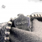 Gucci Large GG Canvas Web Treasure Flap Bag