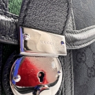 Gucci Large GG Canvas Web Treasure Flap Bag