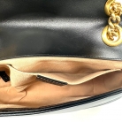 gucci marmont black leather