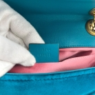 Gucci Marmont en terciopelo turquesa