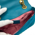 Gucci Marmont en terciopelo turquesa