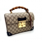 Gucci Padlock con manico in bamboo