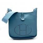 Hermès Evelyne blu
