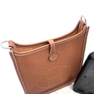 Hermes evelyne mini gold