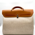 Hermès Herbag lona cruda