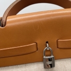 Hermès Herbag lona cruda