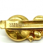 Versace multicolor rhinestone hairpins
