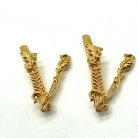 Versace V hairpins