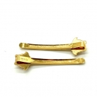Versace hairpins with Medusa head