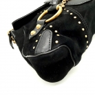 Horsebit Suede