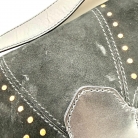Horsebit Suede