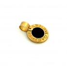 Iconico ciondolo rotondo Bvlgari