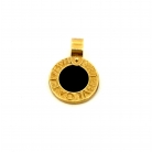 Iconico ciondolo rotondo Bvlgari
