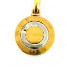 Iconico ciondolo rotondo Bvlgari