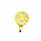 Iconico ciondolo rotondo Bvlgari