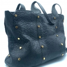 jimmy choo black leather tote