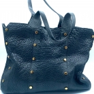 jimmy choo black leather tote
