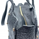 jimmy choo black leather tote