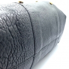 jimmy choo black leather tote