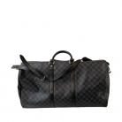 Keepall 55 damier graphite