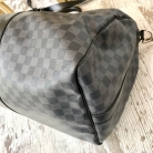 Keepall 55 damier graphite
