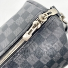Keepall 55 damier graphite