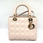 Lady Dior medium powder pink