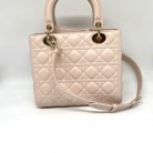 Lady Dior medium powder pink