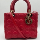 lady dior rosso